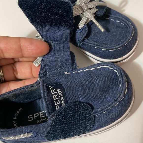 Sperry shoes 2M - jean/solver/white - Picture 6 of 6